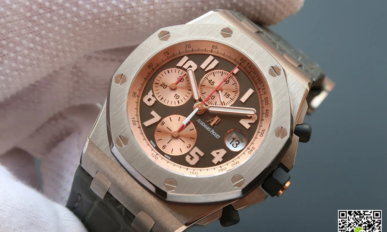 Audemars Piguet Royal Oak Offshore 26179IR.OO.A005CR.01 JF Factory 1:1 Best Edition Replica Watch V2 Leather Strap